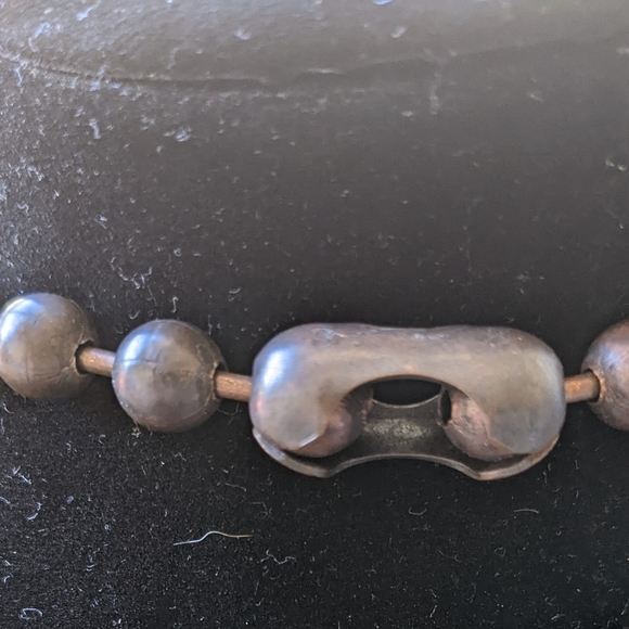 Fashion Necklace Chunky Metal 3 PC Statement Ornate w/Large Cross 18" - Picture 5 of 9